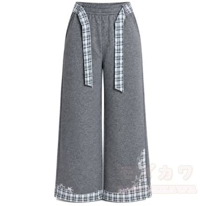 Dark Gray Casual Loose-Fit Sweatpants - image 3