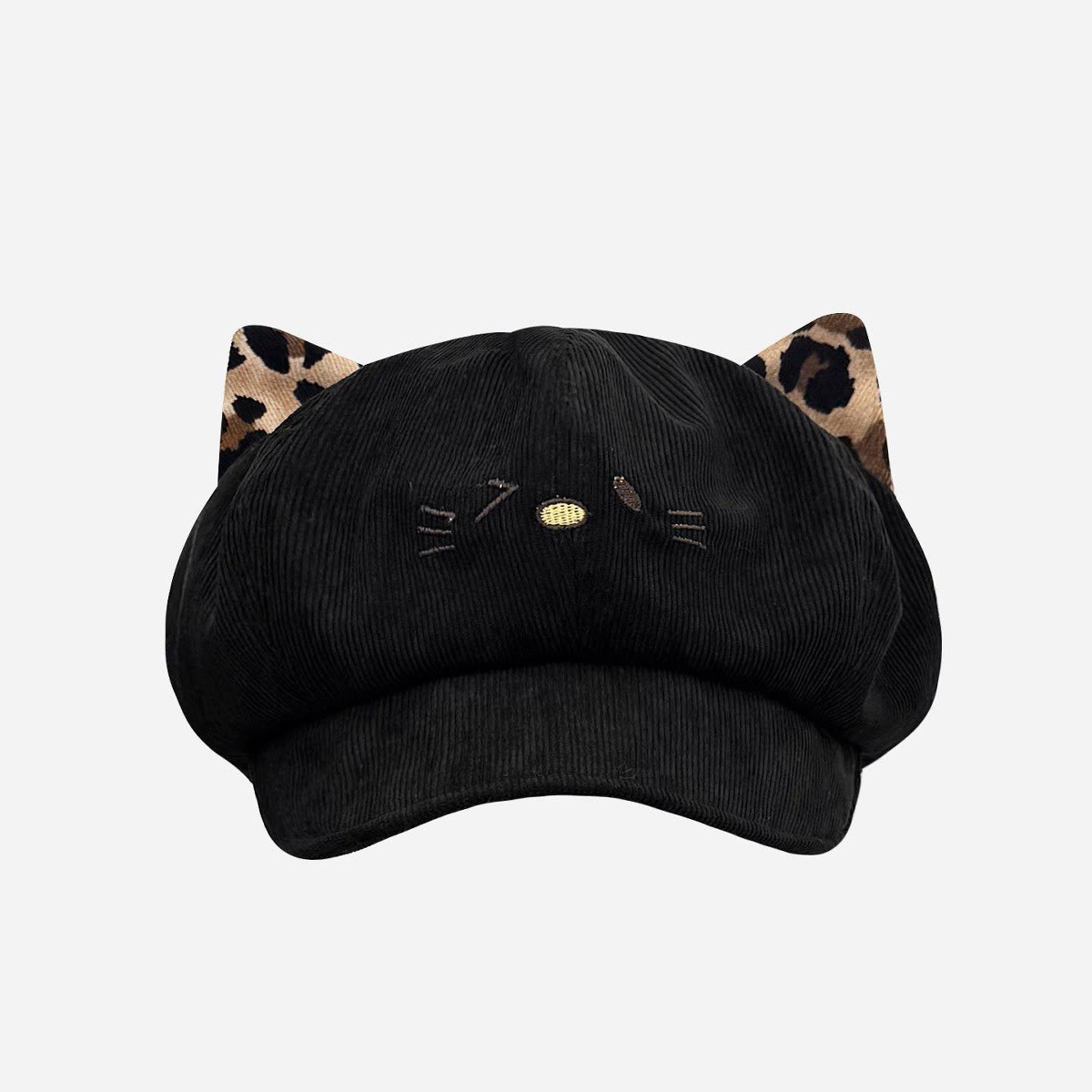 Black Cat Ear Gothic Y2K Beret - I - M(56-58cm) - image 10