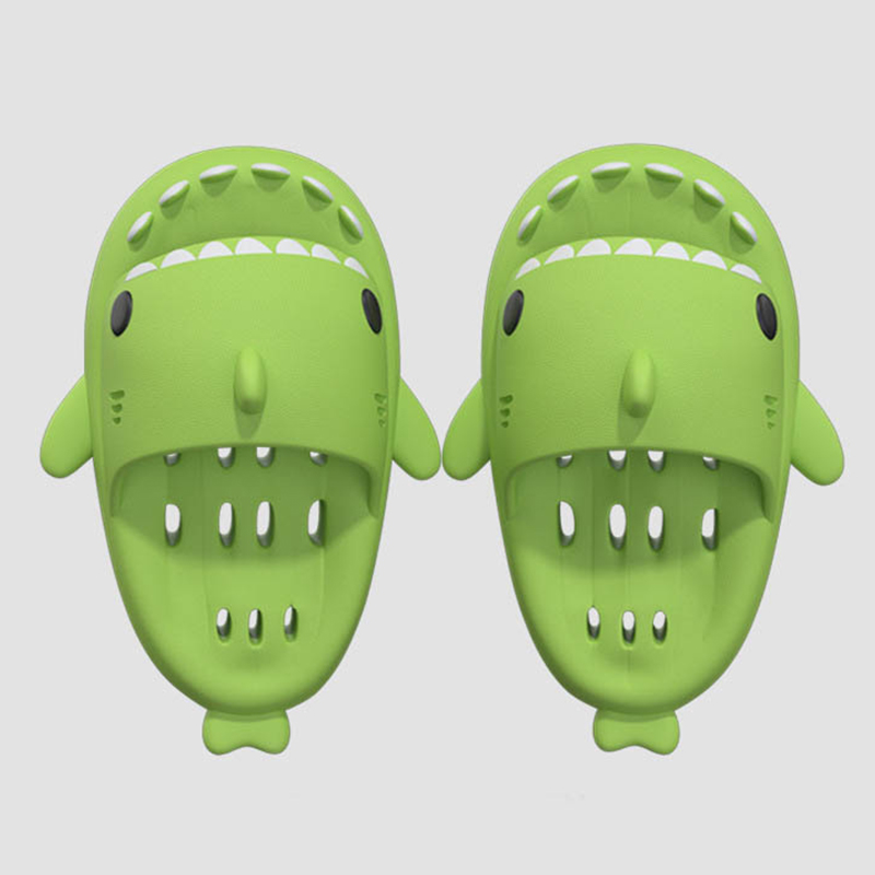 Cartoon Shark Hollow Out Casual Slippers - E - 46/47 - image 6