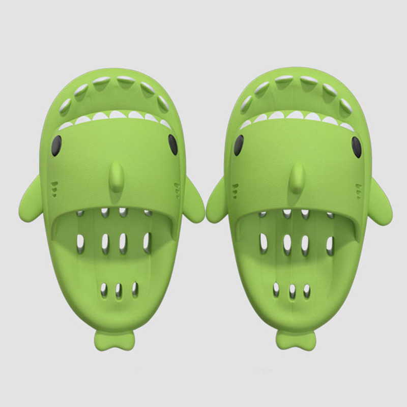 Cartoon Shark Hollow Out Casual Slippers - E - 46/47 - image 6