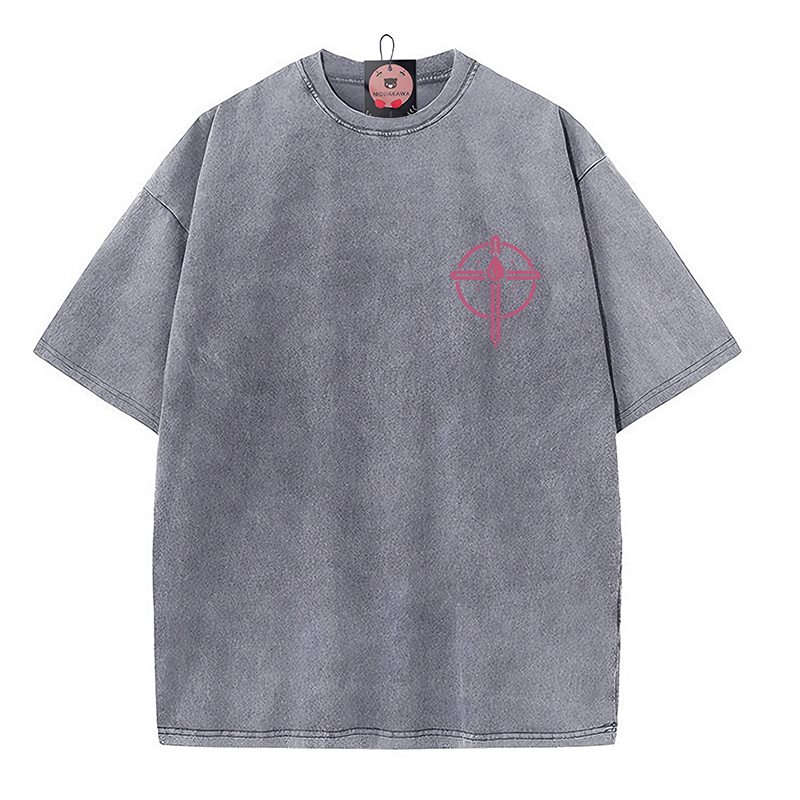 HE CALLED ME TO FISH Graphic Modakawa Vintage Washed 100% Cotton T-shirt - image 3