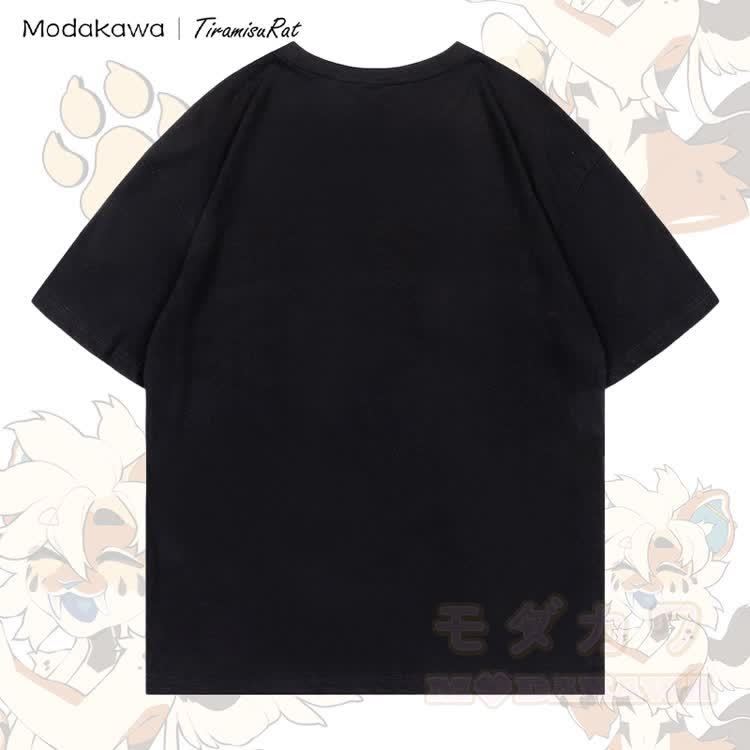 MODAKAWA X TiramisuRat Winged Rat Graphic 100% Cotton T-shirt - image 6