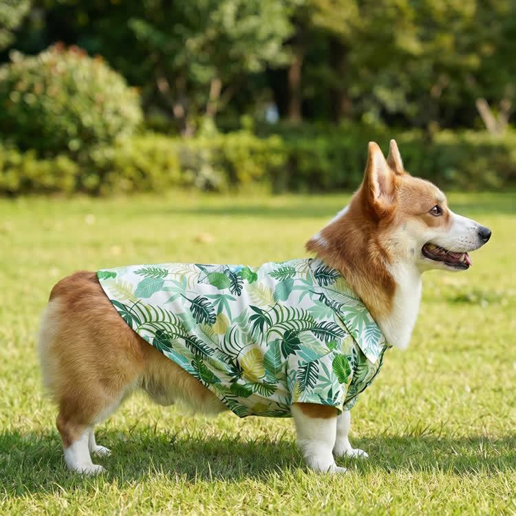 Tropical Leaf Shirt & Matching Dog Shirt - image 7