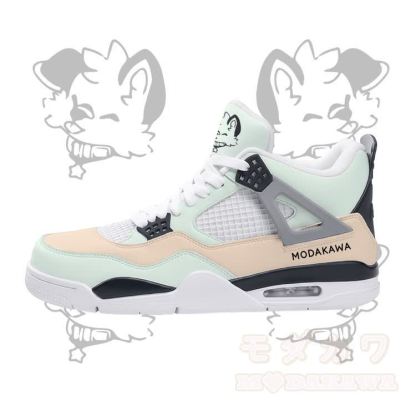 MODAKAWA X popipeko Puppy Graphic Lace Up Sports Air Cushion Shoes - image 5