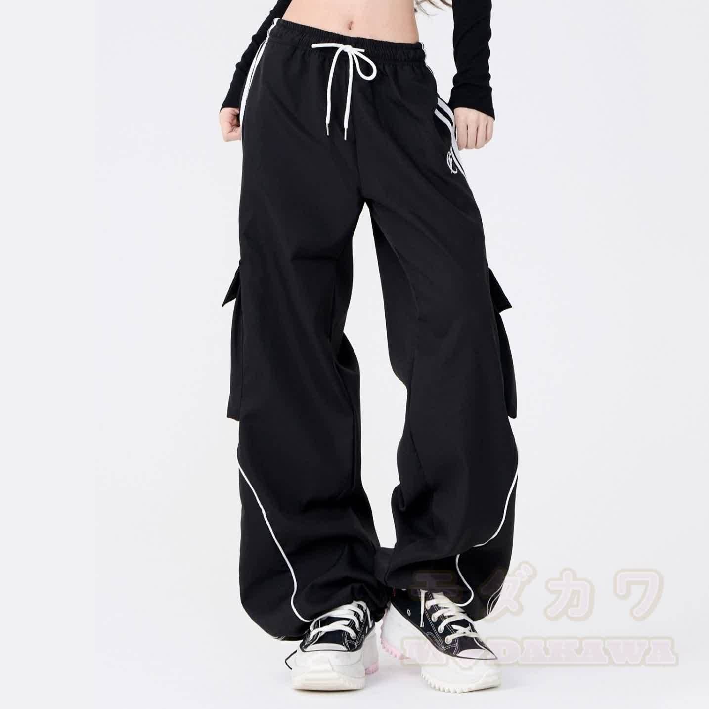 American Style Crewneck Sweatshirt and Cargo Pants Two Pieces Set - image 5
