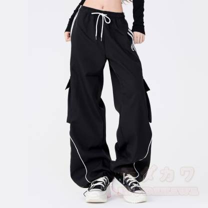 American Style Crewneck Sweatshirt and Cargo Pants Two Pieces Set - image 5