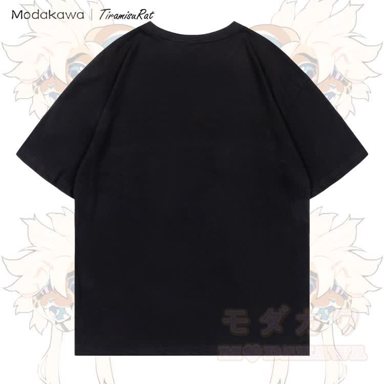 MODAKAWA X TiramisuRat Fluffy Rat Graphic 100% Cotton T-shirt - image 6