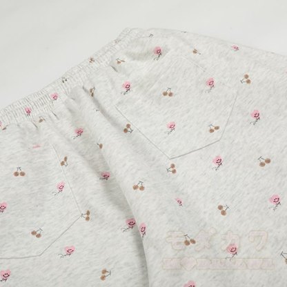  High Quality Durable Press Stripe Long Sleeve Top Floral Embroidery Pants Two Pieces Set - image 14