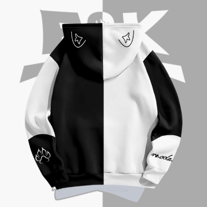 MODAKAWA X pandashk Joyful Fox Graphic Pullover Hoodie - image 5