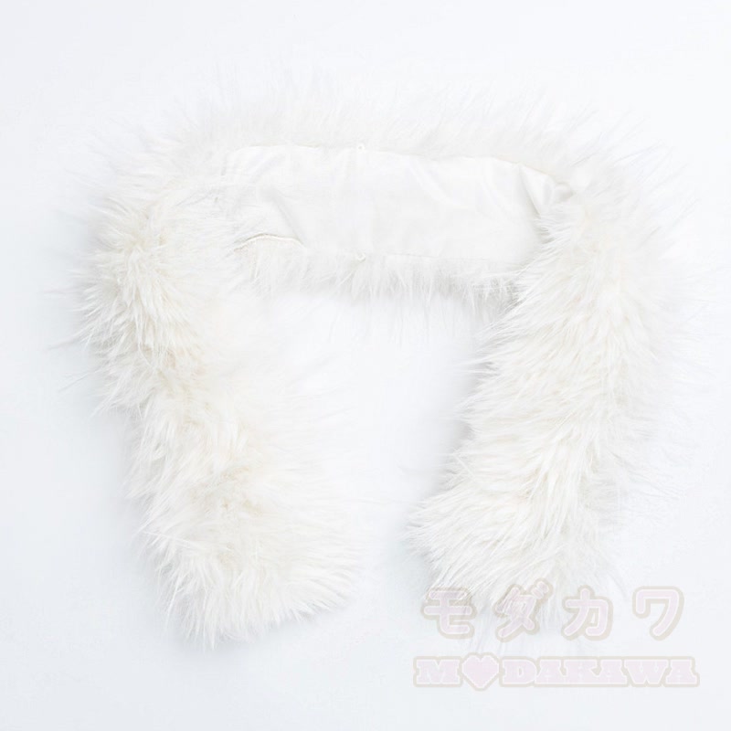 High Quality Sweet Rabbit Print Ear Hooded Zip Up Knit Cardigan - image 8