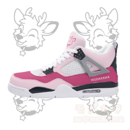 Deer Graphic Modakawa Lace Up Sports Air Cushion Shoes - image 4