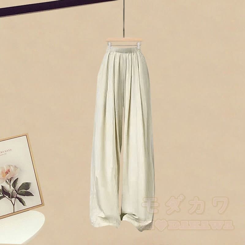 Cute Graphic T-shirt Casual Pants Matching Outfit - Pants A (Single) - XL - image 4