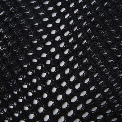 Loose Hollow Out See Through Mesh Crochet Crop Top - image 8
