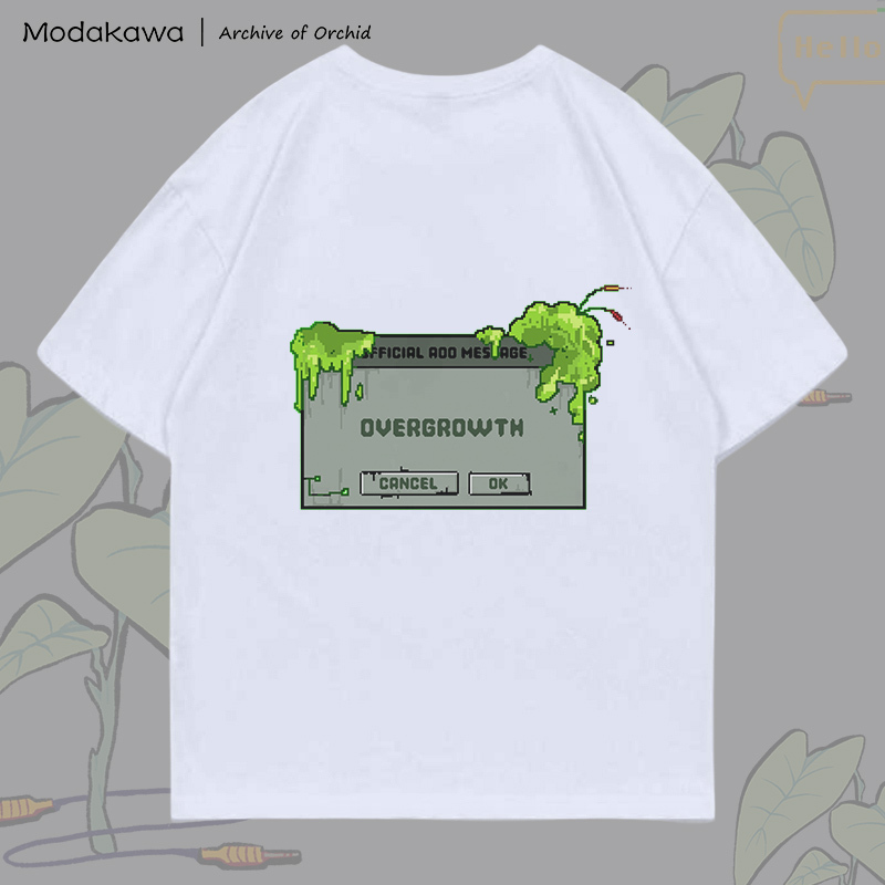 MODAKAWA X Archive of Orchid HELLO Plant Graphic 100% Cotton T-shirt - image 5