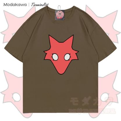MODAKAWA X TiramisuRat Rat Graphic 100% Cotton T-shirt - Brown - 5XL - image 4