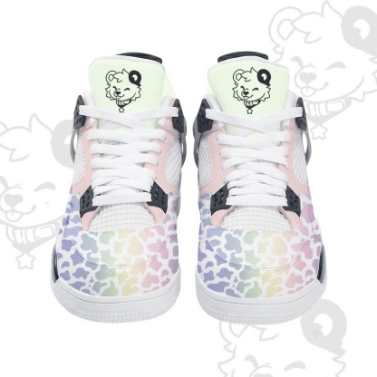 MODAKAWA X popipeko Bear Gradient Camo Graphic Lace Up Sports Air Cushion Shoes - image 7