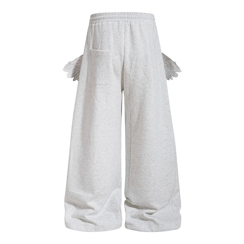  High Quality Durable Press Bow Horse Embroidery Top Wing Decor Pants  Two Pieces Set - image 11