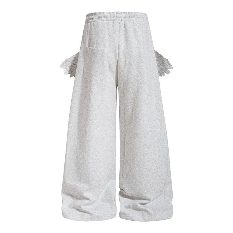  High Quality Durable Press Bow Horse Embroidery Top Wing Decor Pants  Two Pieces Set - image 11