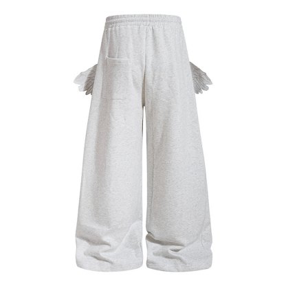  High Quality Durable Press Bow Horse Embroidery Top Wing Decor Pants  Two Pieces Set - image 11