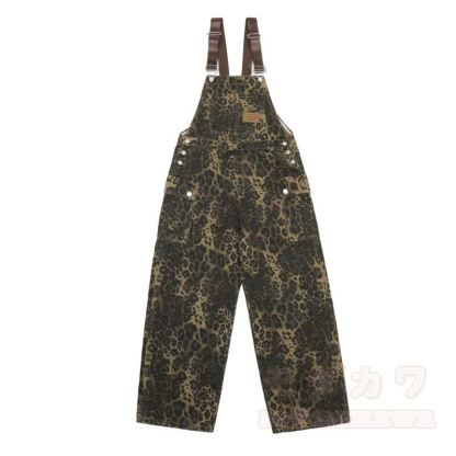Cool Smoking Cat Print Hoodie Leopard Overalls Two Pieces Set - Overalls - 3XL - image 10