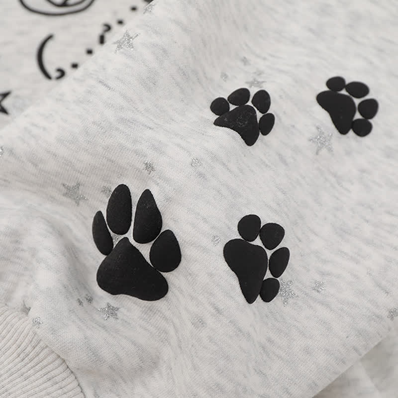 High Quality Cartoon Cat Ear Graphic Zip Up Hooded Sweatshirt - image 7