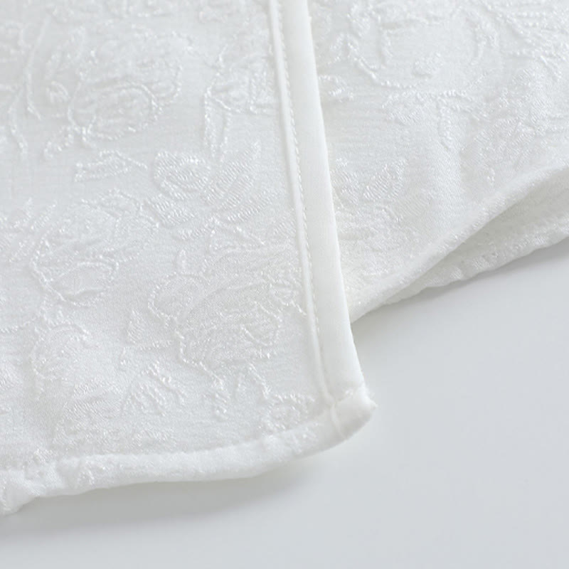 Vintage Buckle Tassel Top Wide Leg Pants - image 8