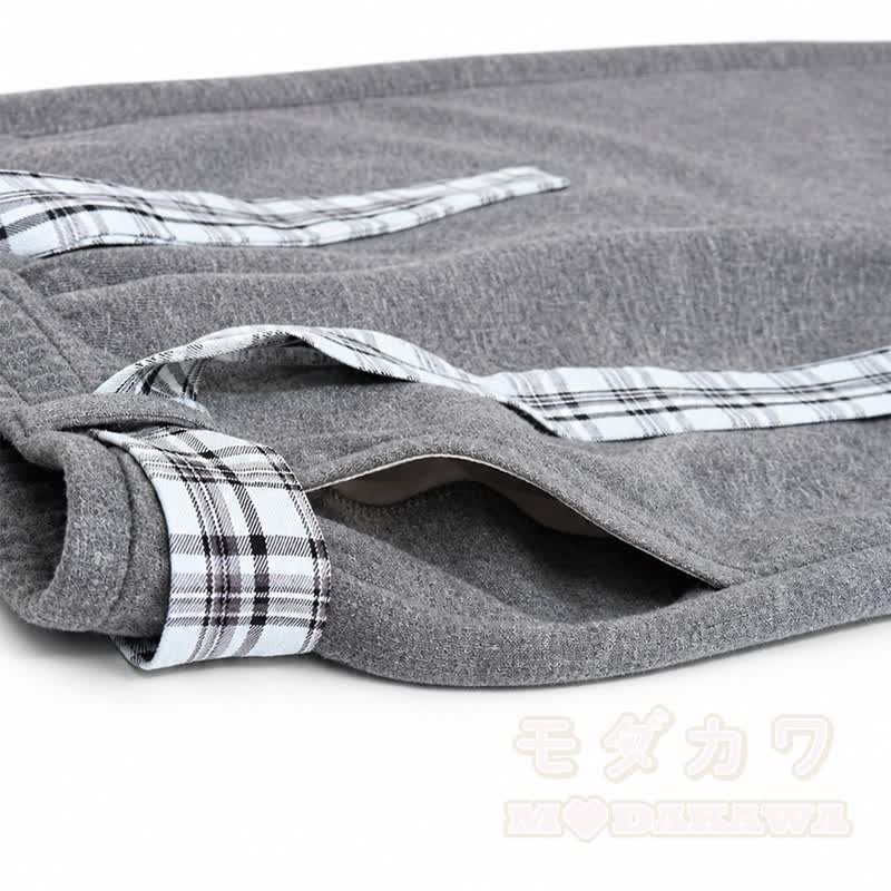 Dark Gray Casual Loose-Fit Sweatpants - image 5
