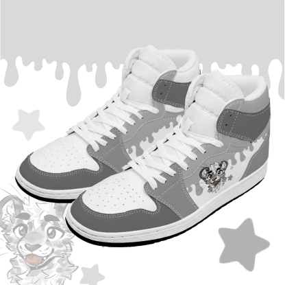 MODAKAWA X atka Tiger Graphic High Top Canvas Shoes - Grey - 48 - image 2