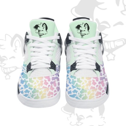 MODAKAWA X popipeko Puppy Camo Graphic Lace Up Sports Air Cushion Shoes - image 7