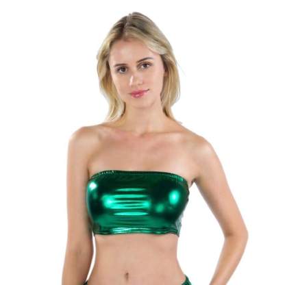 Sexy Boat Neck Strapless Top - image 5