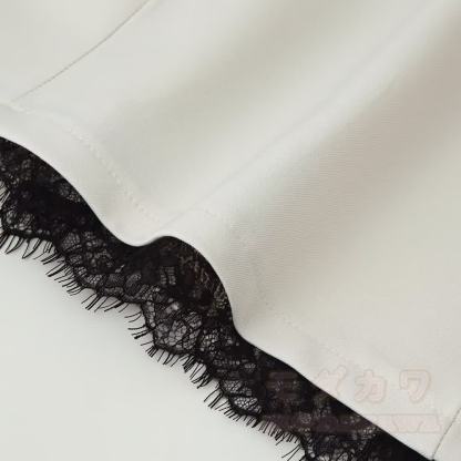 Backless Lace Patchwork Cami Dress - image 6