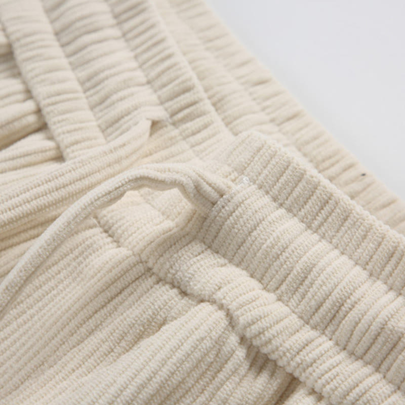 Gradient Knit Sweater Pocket Pants Two Pieces - image 14