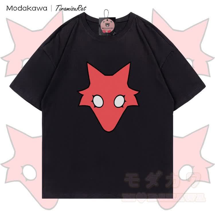 MODAKAWA X TiramisuRat Rat Graphic 100% Cotton T-shirt - Black - 5XL - image 5