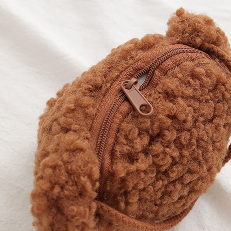 Bear Print Round Collar Sweater With Crossbody Bag - image 14