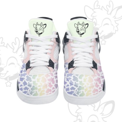 MODAKAWA X popipeko Deer Camo Graphic Lace Up Sports Air Cushion Shoes - image 8