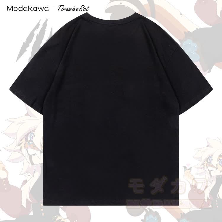 MODAKAWA X TiramisuRat White Hair Rat Graphic 100% Cotton T-shirt - image 6