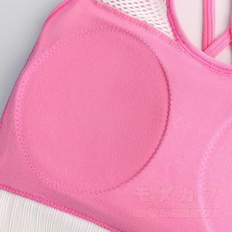 Pink Camo Graphic Cross Back Sports Top Shorts Matching Outfit - image 5