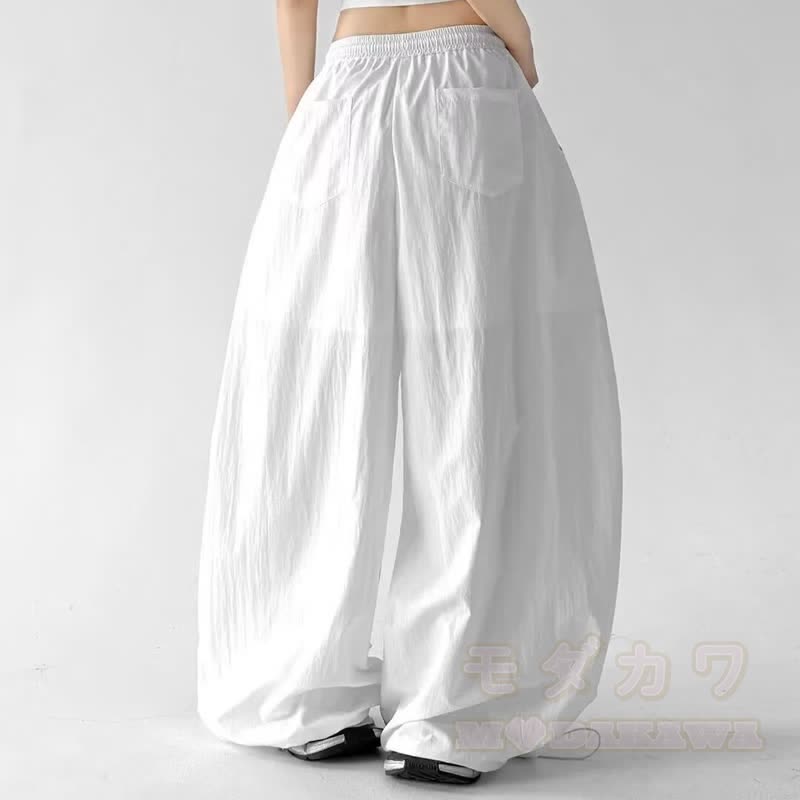 Goat Print Cropped Hoodie Striped Wide‑Leg Pants Two Pieces Set - image 9