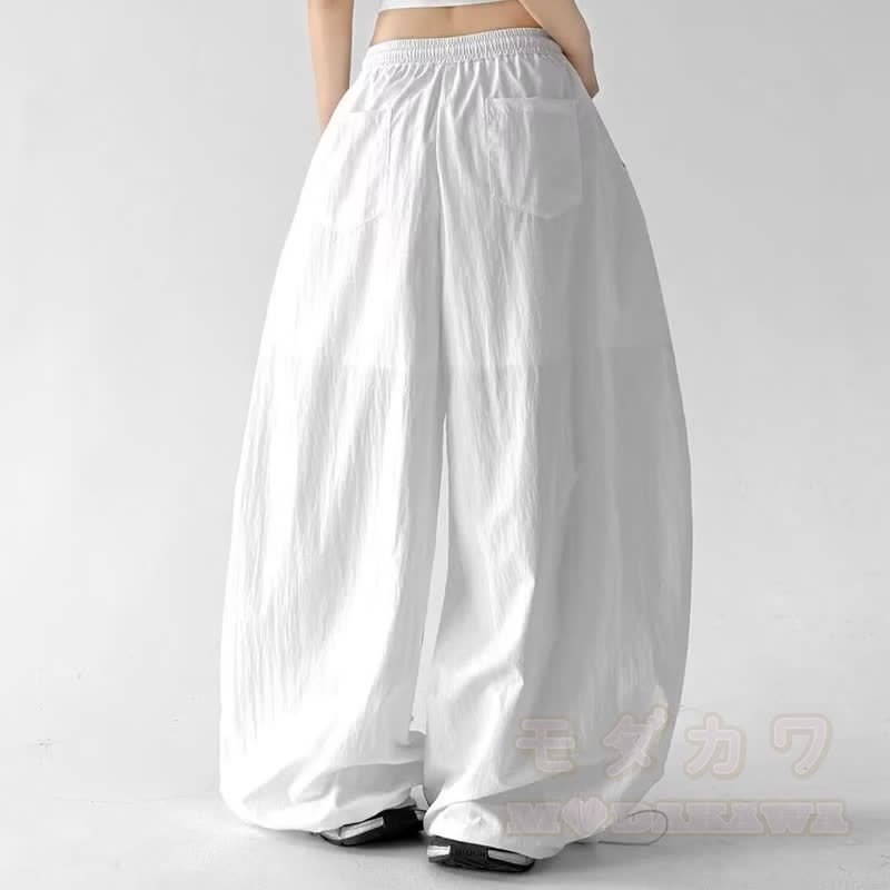Goat Print Cropped Hoodie Striped Wide‑Leg Pants Two Pieces Set - image 9