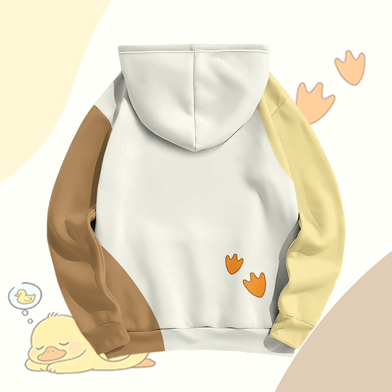 Sleeping Duck Graphic Modakawa Pullover Hoodie - image 3