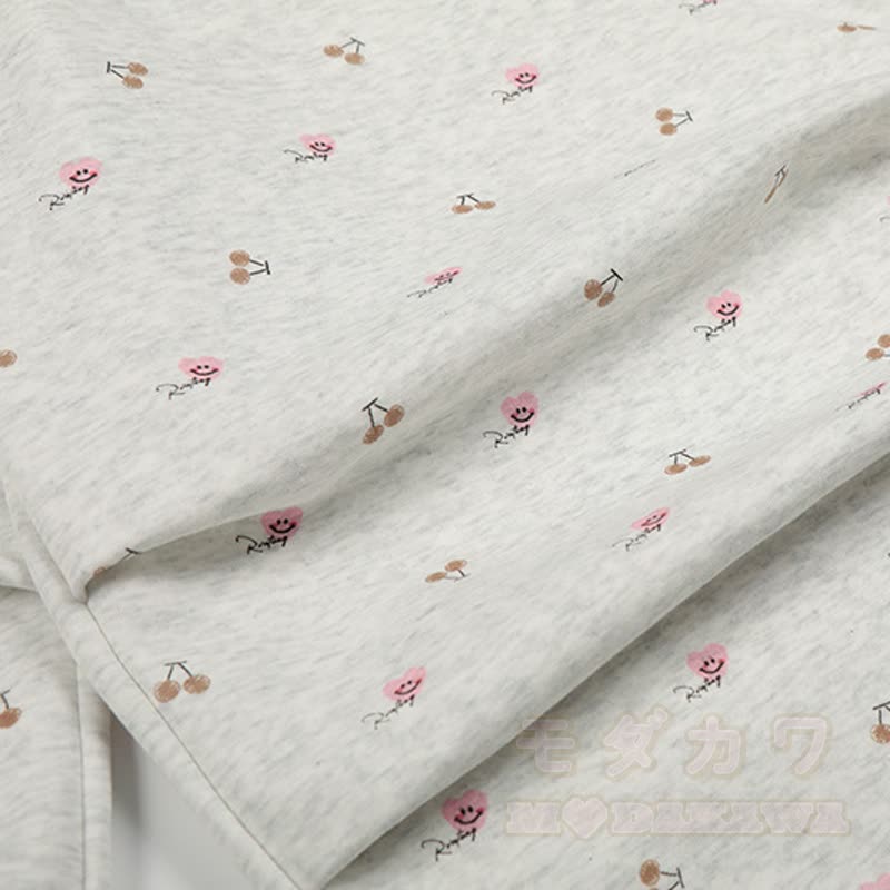  High Quality Durable Press Stripe Long Sleeve Top Floral Embroidery Pants Two Pieces Set - image 13
