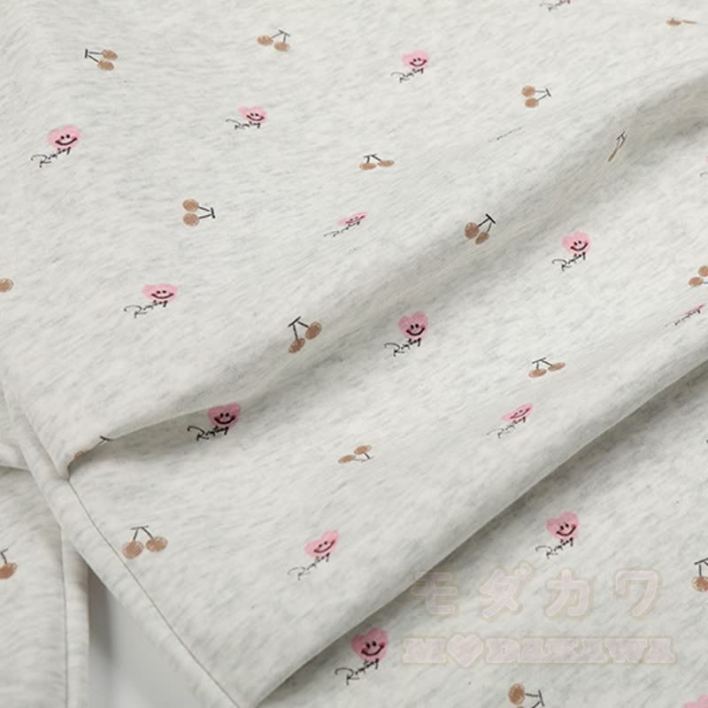  High Quality Durable Press Stripe Long Sleeve Top Floral Embroidery Pants Two Pieces Set - image 13
