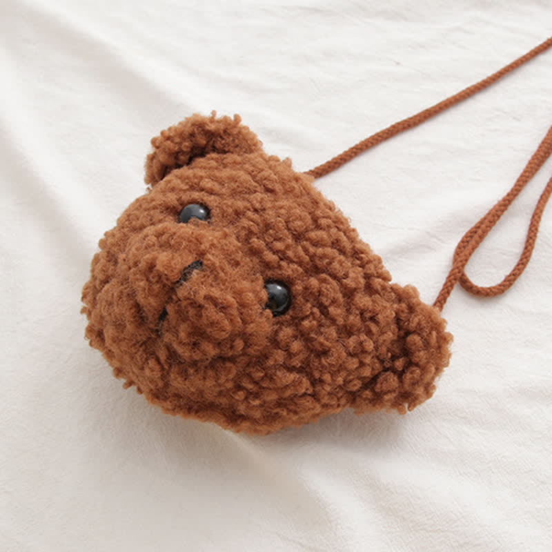 Bear Print Round Collar Sweater With Crossbody Bag - image 13