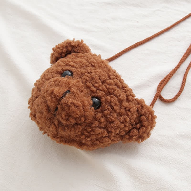 Bear Print Round Collar Sweater With Crossbody Bag - image 13
