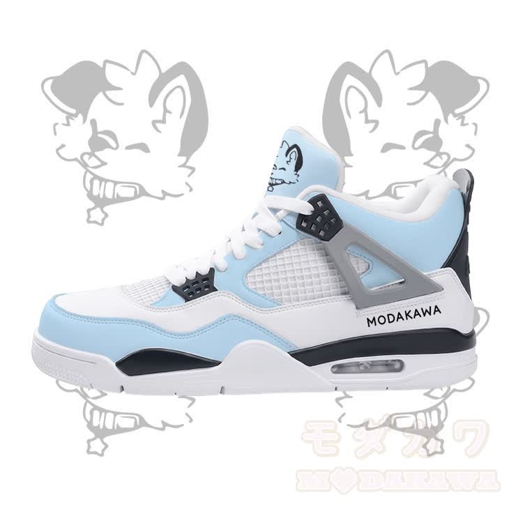 MODAKAWA X popipeko Puppy Graphic Lace Up Sports Air Cushion Shoes - image 4