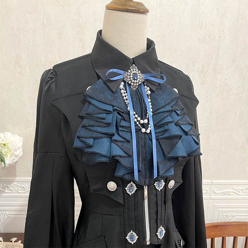 Zipper Vest Dress Pearl Bowtie Shirt Shorts Matching Outfit - image 12
