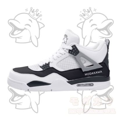 Wink Dolphin Graphic Modakawa Lace Up Sports Air Cushion Shoes - image 7
