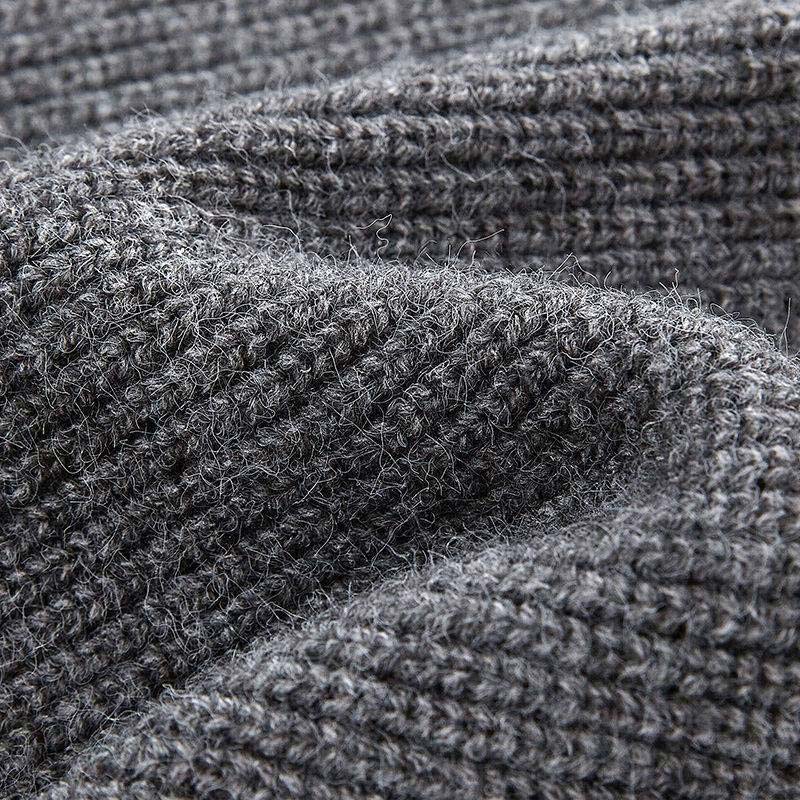 Irregular Short Sweater Slip Dress Matching Outfit - image 9