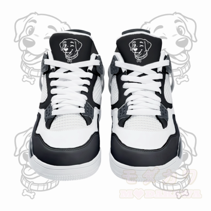 Wink Puppy Graphic Modakawa Lace Up Sports Air Cushion Shoes - Black - 48 - image 6