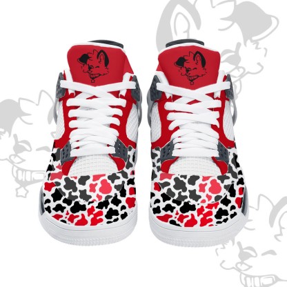 MODAKAWA X popipeko Puppy Camo Graphic Lace Up Sports Air Cushion Shoes - image 9